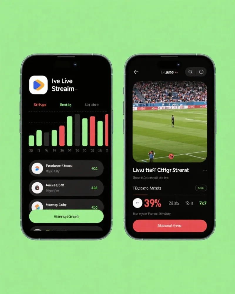 人人体育 App 界面展示